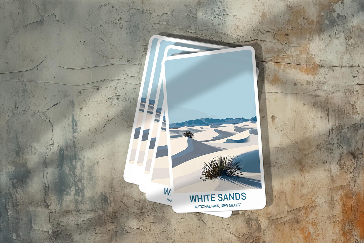 White Sands National Park Sticker – Durable Vinyl Sticker