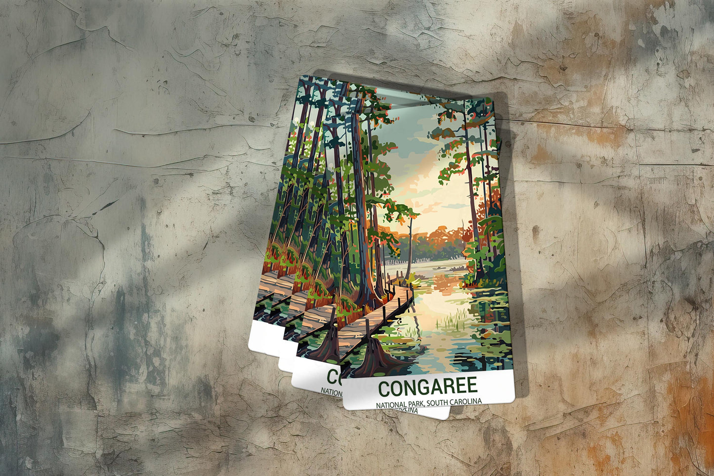 Congaree National Park Sticker – Durable Vinyl Sticker