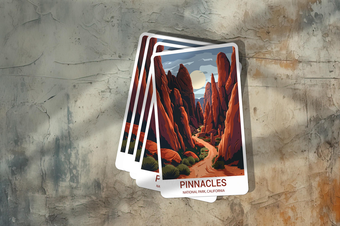 Pinnacles National Park Sticker – Durable Vinyl Sticker