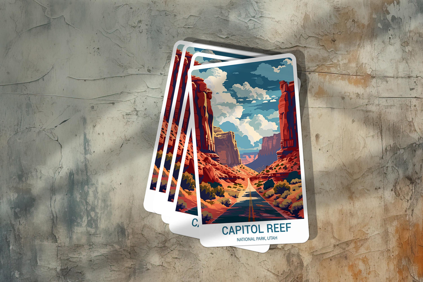 Capitol Reef National Park Sticker – Durable Vinyl Sticker