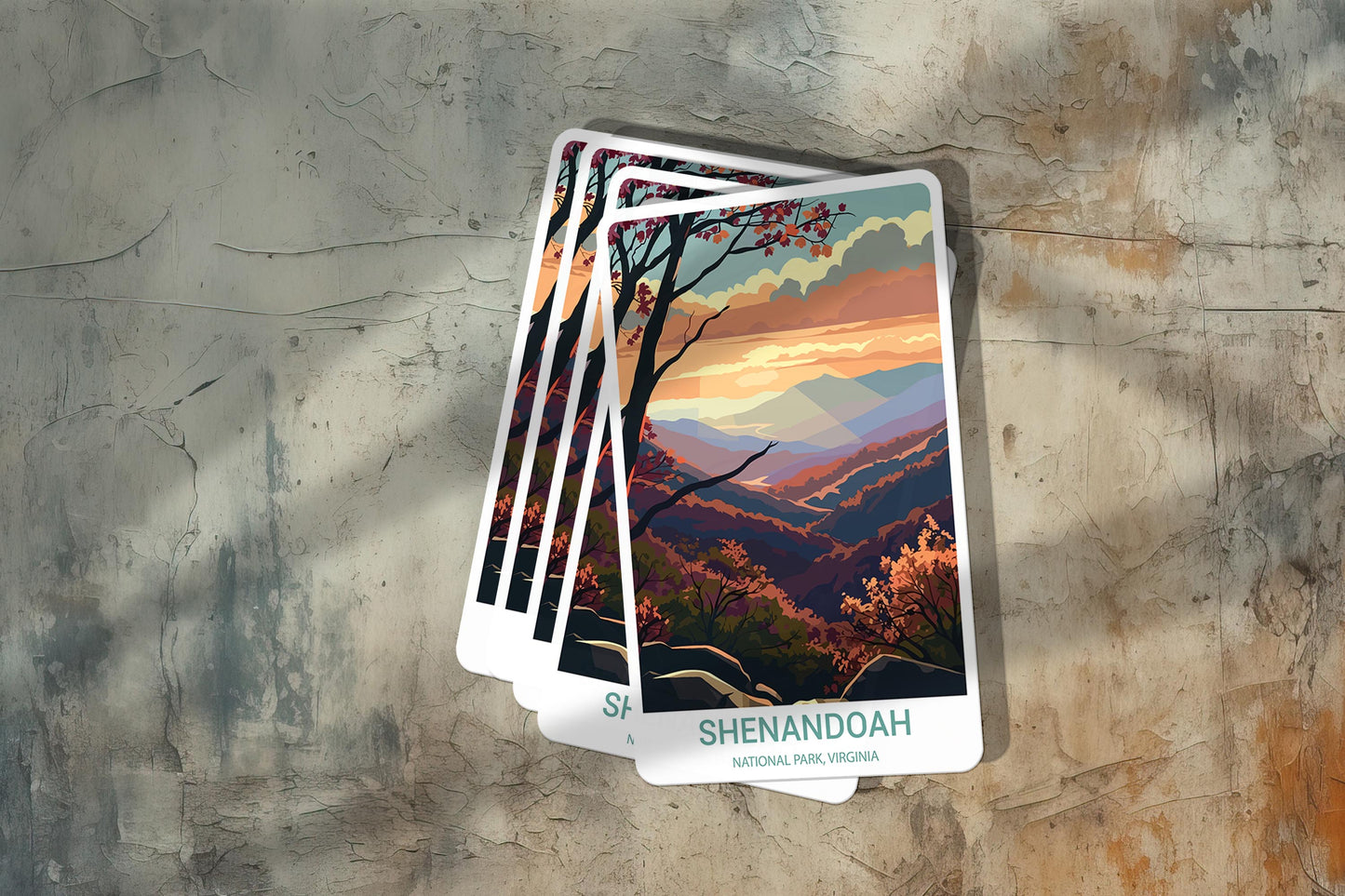 Shenandoah National Park Sticker – Durable Vinyl Sticker
