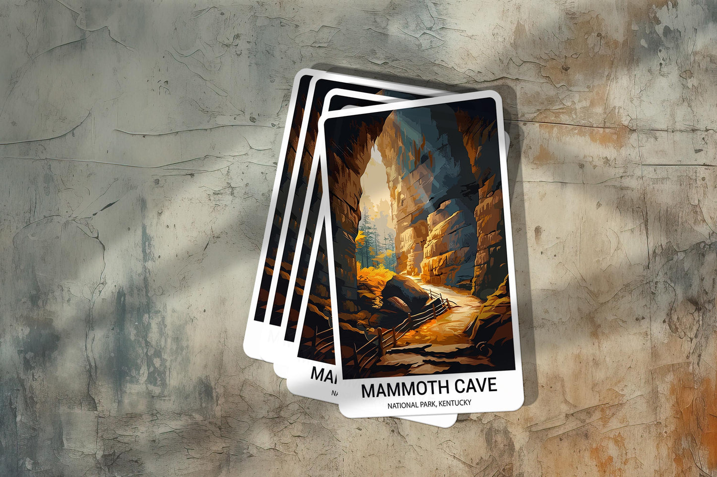 Mammoth Cave National Park Sticker – Durable Vinyl Sticker