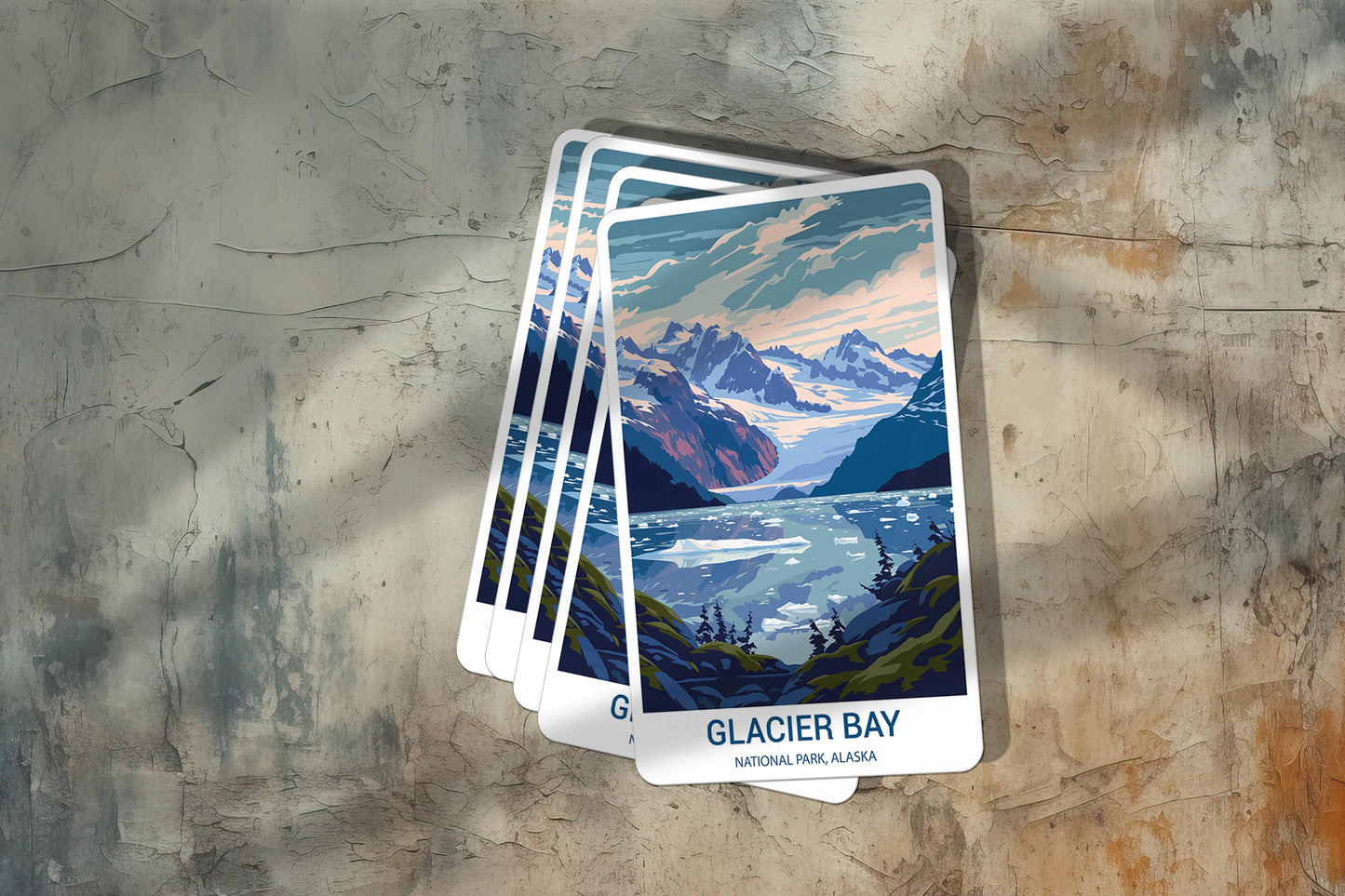 Glacier Bay National Park Sticker – Durable Vinyl Sticker