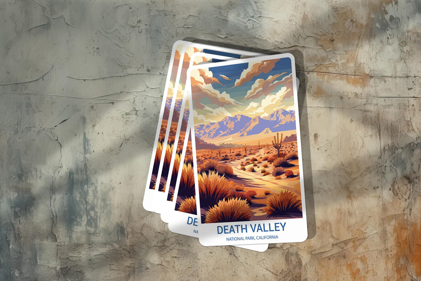 Death Valley National Park Sticker – Durable Vinyl Sticker