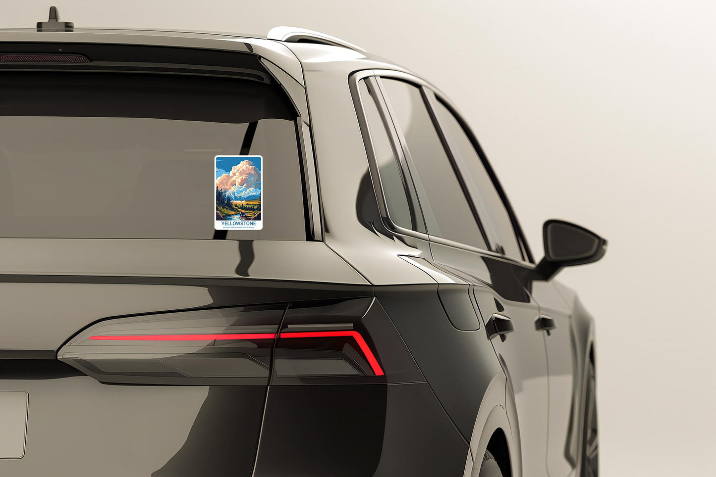 Yellowstone National Park Sticker – Durable Vinyl Sticker