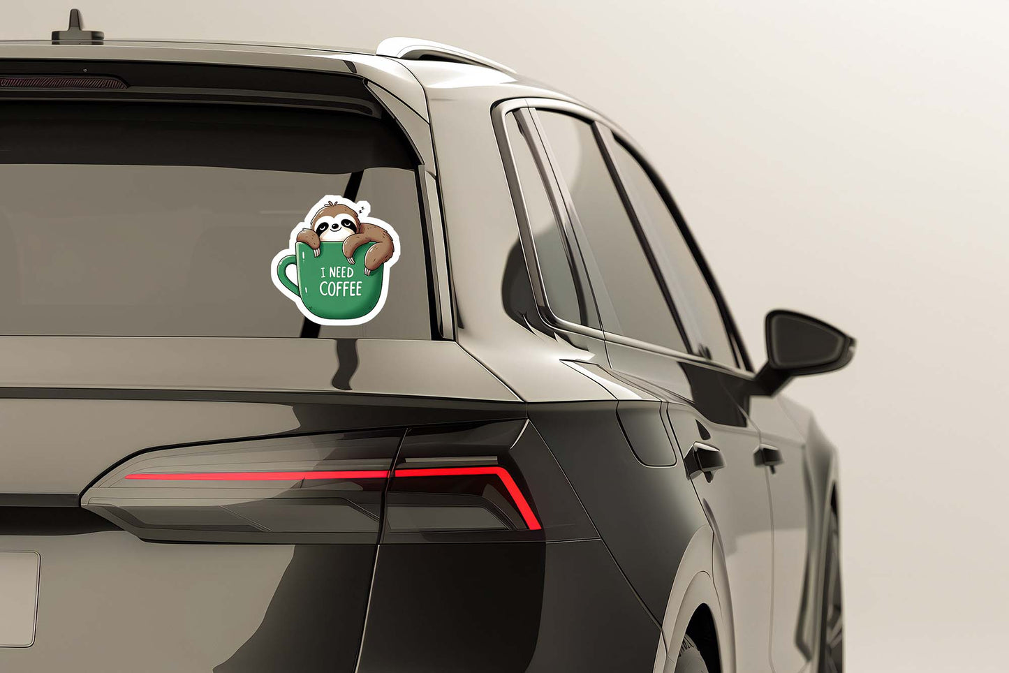 Sloths with Quotes Sticker β Cute Weatherproof Vinyl for Laptops, Cups & More