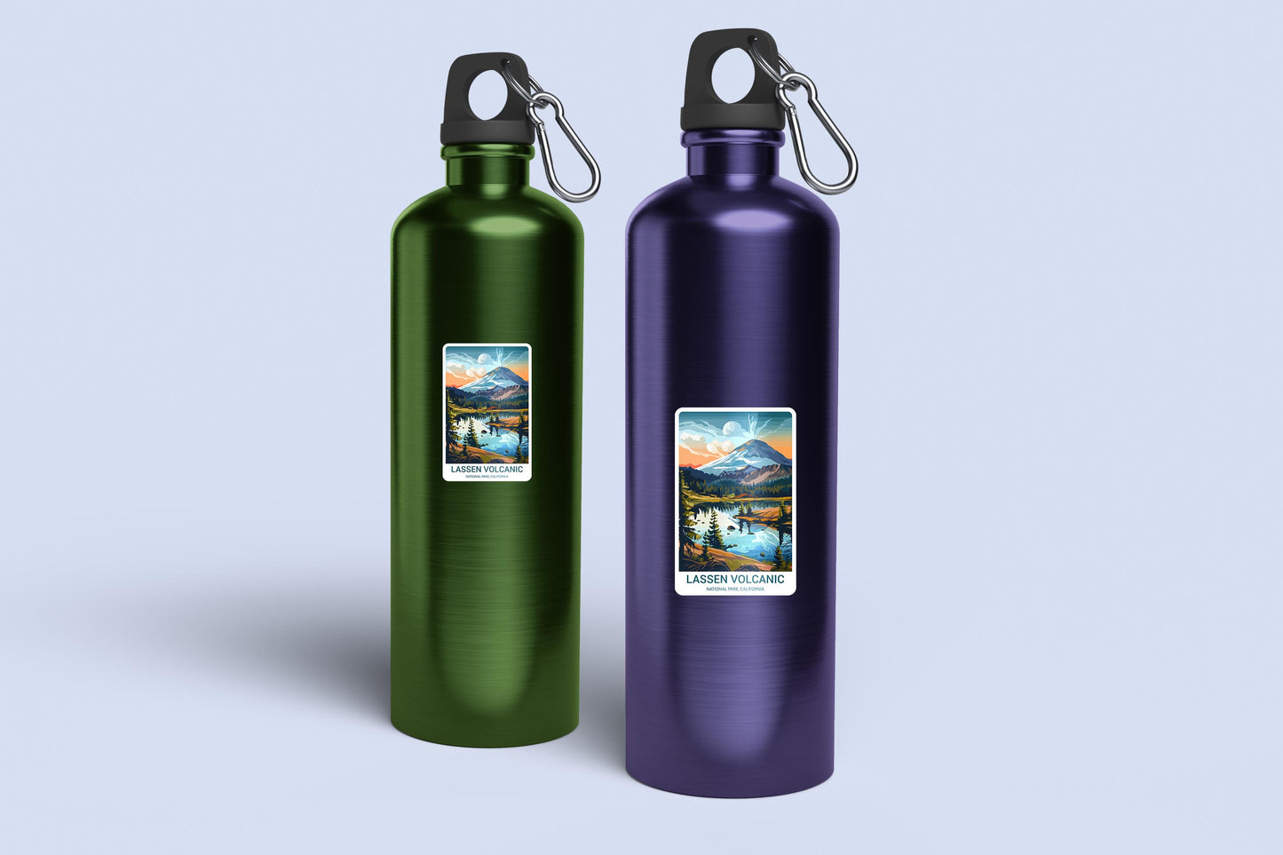 Lassen Volcanic National Park Sticker – Durable Vinyl Sticker