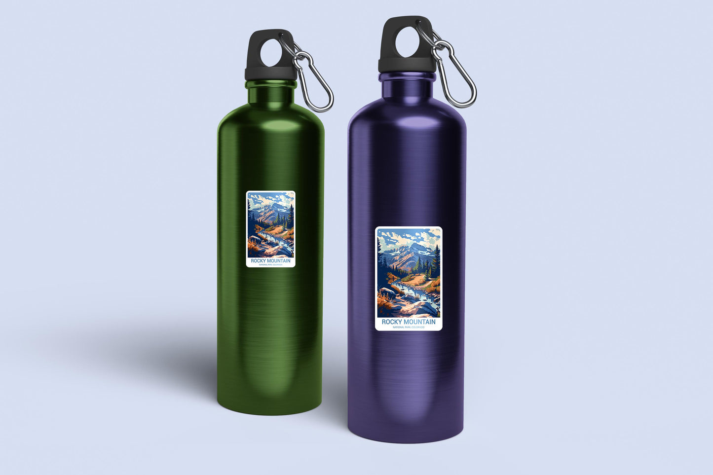 Rocky Mountain National Park Sticker – Durable Vinyl Sticker
