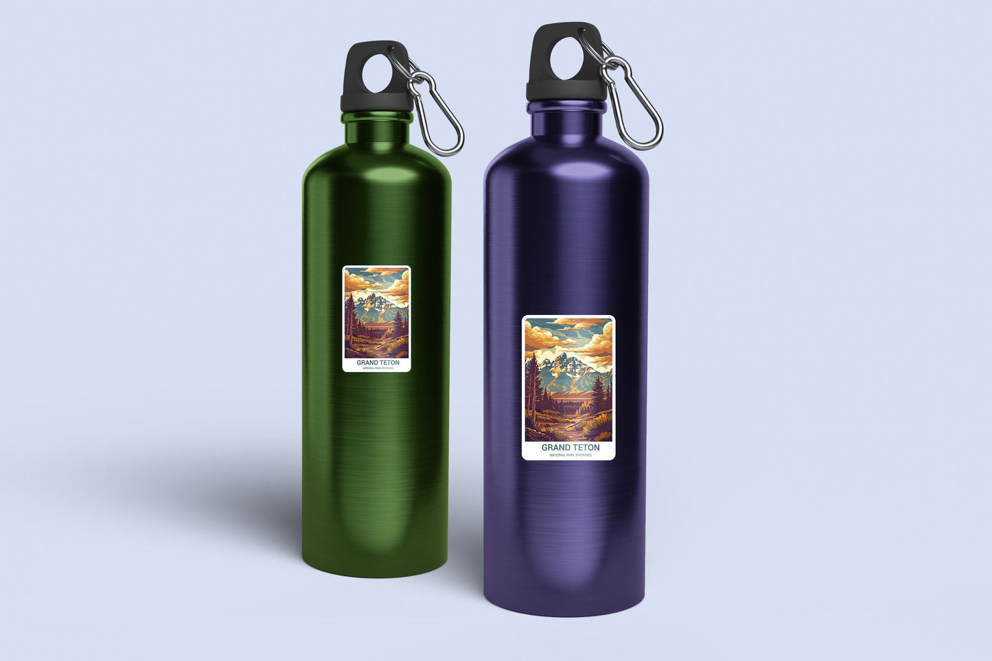 Grand Teton National Park Sticker – Durable Vinyl Sticker