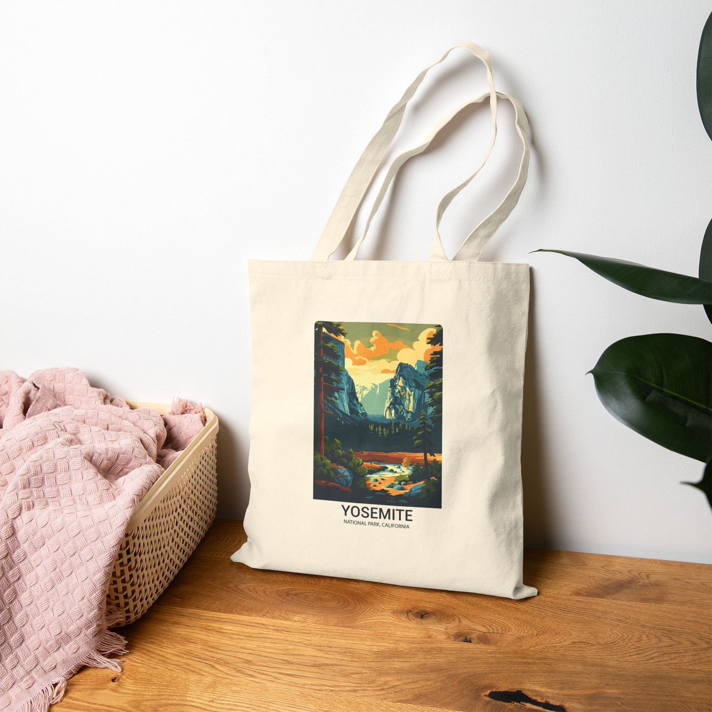 Yosemite National Park Tote Bag