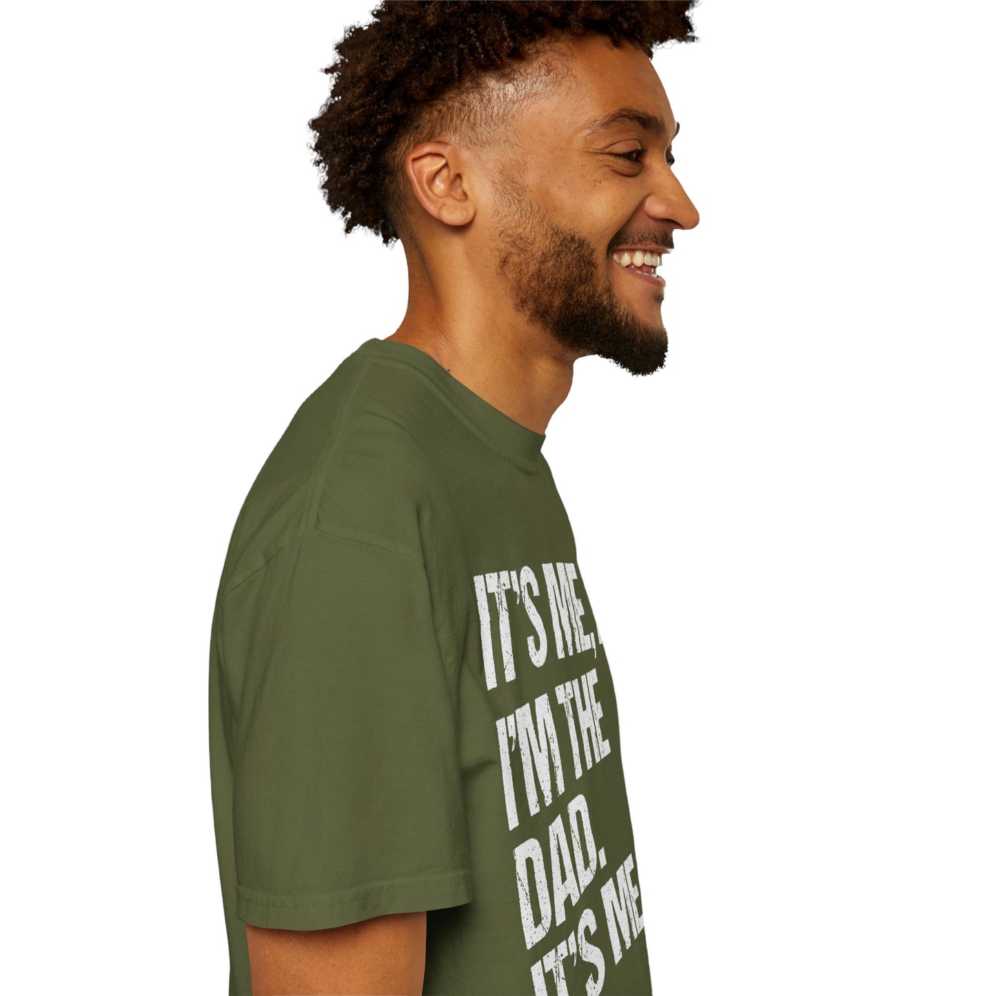 It's Me, Hi. I'm The Dad It's Me, Men's Garment-Dyed T-shirt