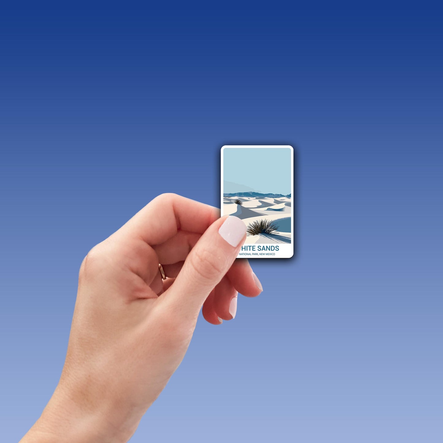 White Sands National Park Sticker – Durable Vinyl Sticker