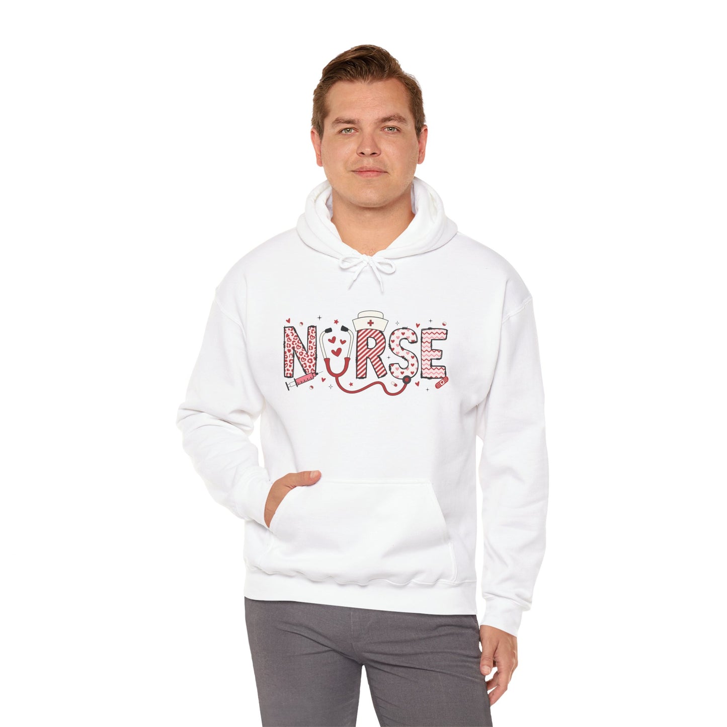 Cozy Unisex Nurse Hoodie - Soft, Warm & Stylish Sweatshirt