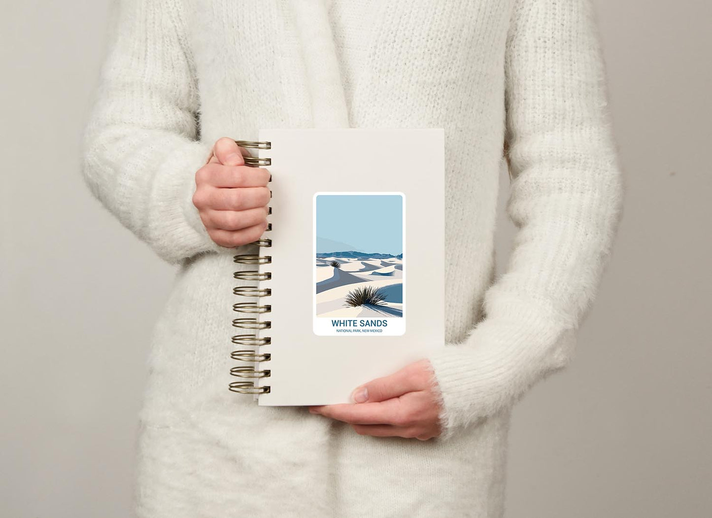 White Sands National Park Sticker – Durable Vinyl Sticker