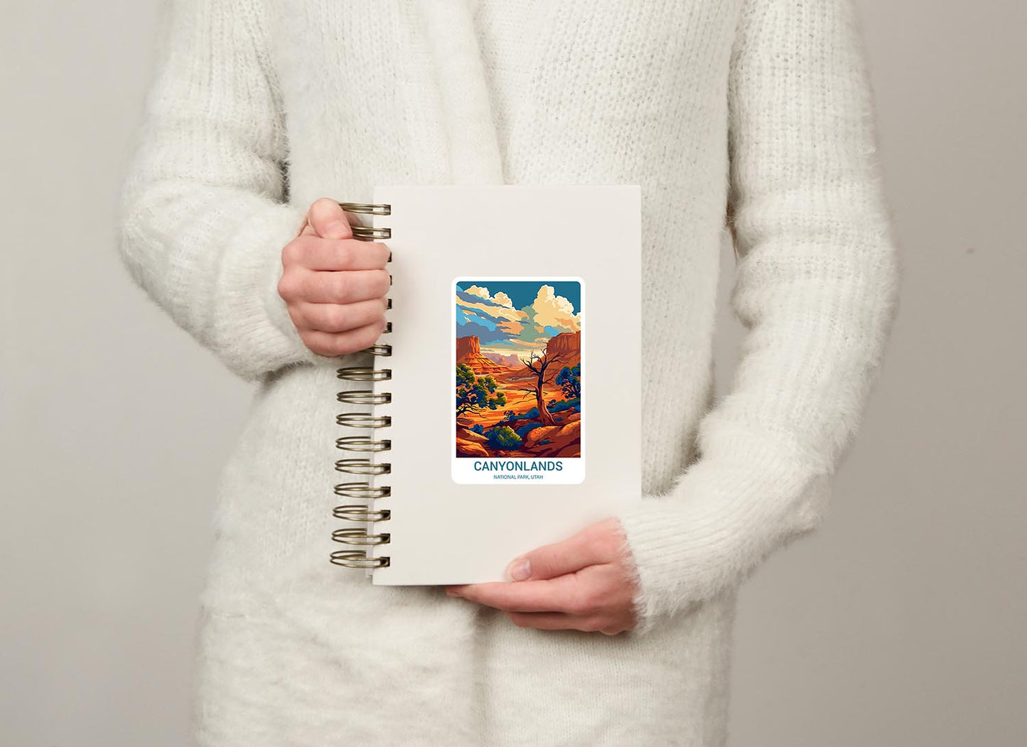 Canyonlands National Park Sticker – Durable Vinyl Sticker