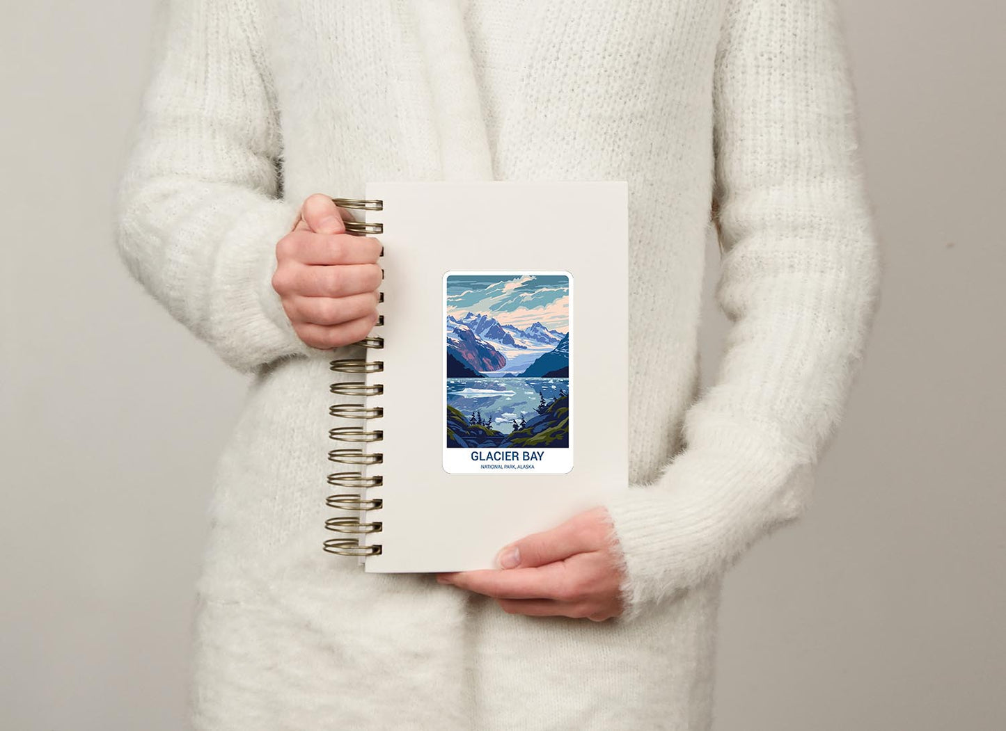Glacier Bay National Park Sticker – Durable Vinyl Sticker