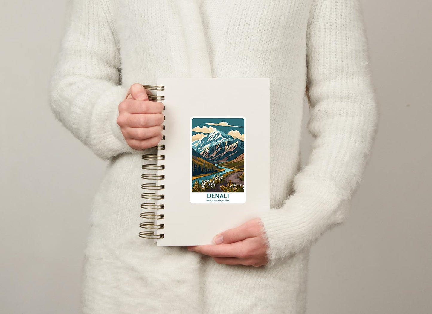 Denali National Park Sticker – Durable Vinyl Sticker