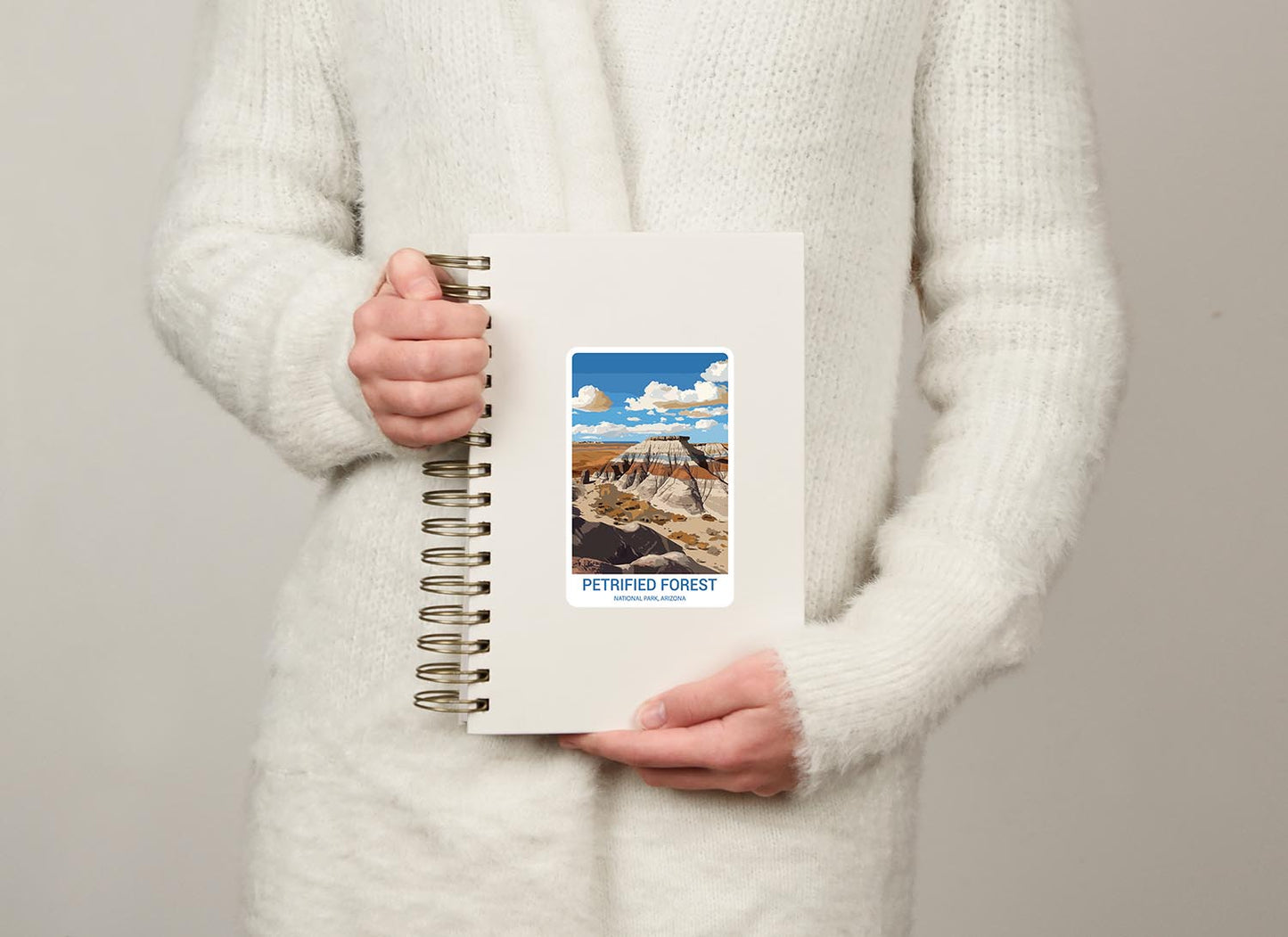 Petrified Forest National Park Sticker – Durable Vinyl Sticker