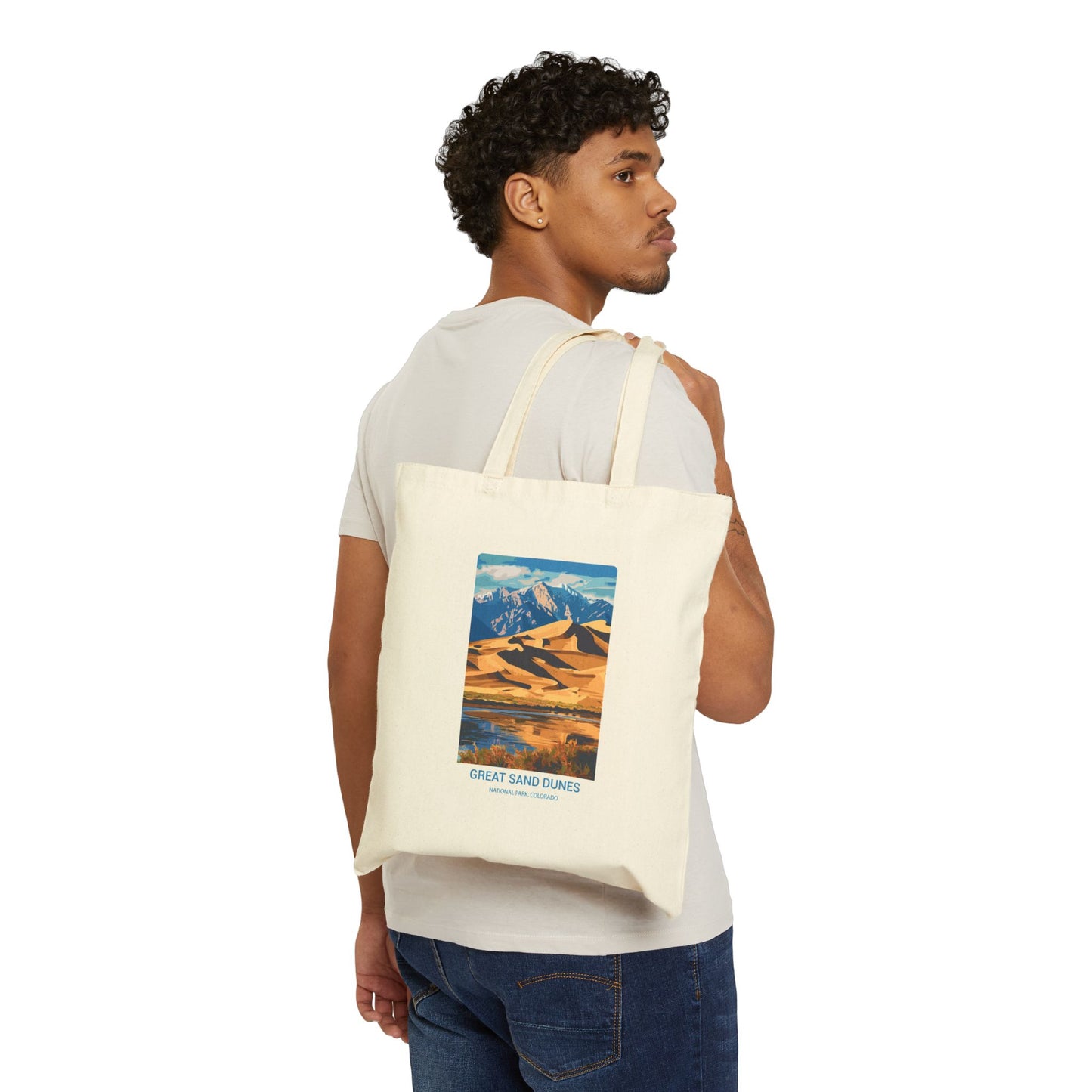 Great Sand Dunes National Park Canvas Tote Bag
