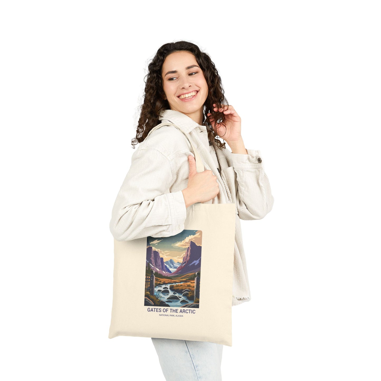 Gates of the Arctic National Park Canvas Tote Bag