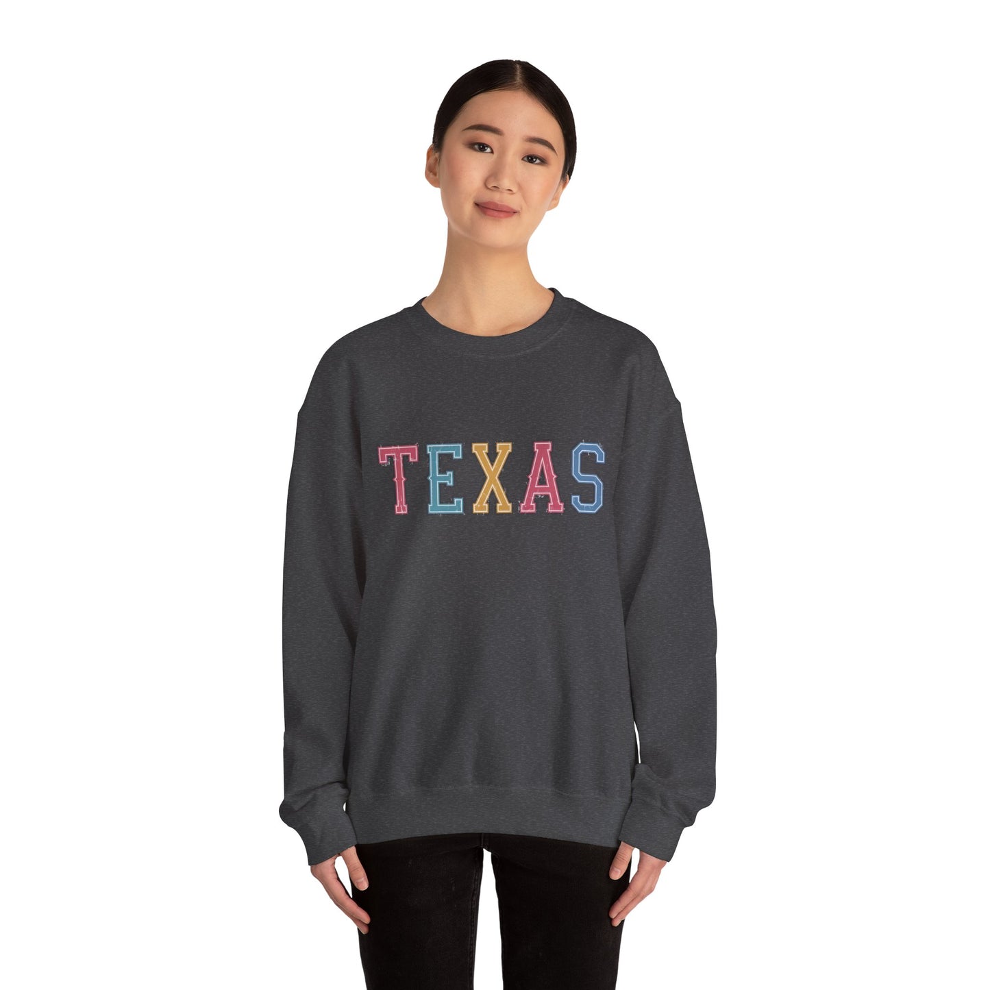 Texas collegiate letters sweatshirt