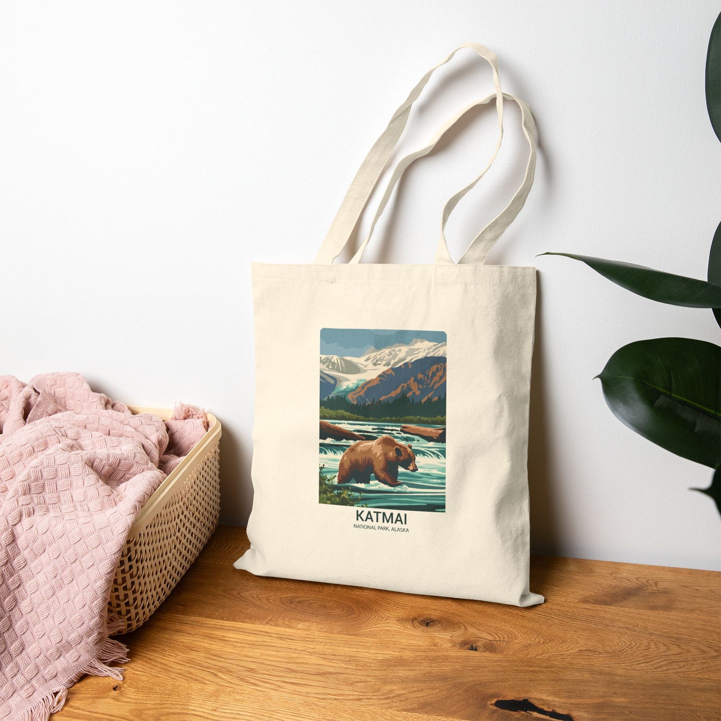 Katmai National Park Tote Bag
