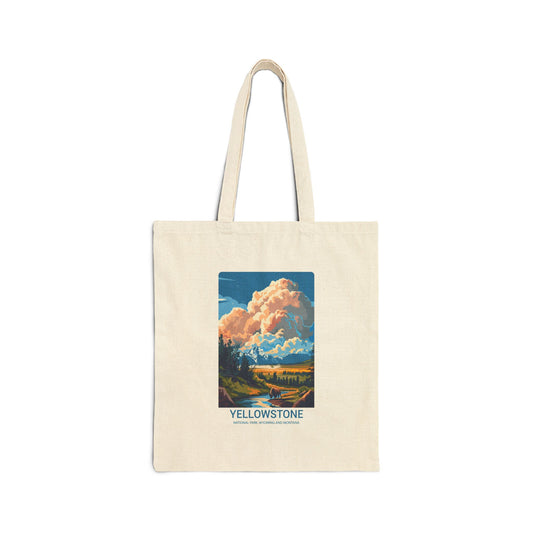 Yellowstone National Park Tote Bag
