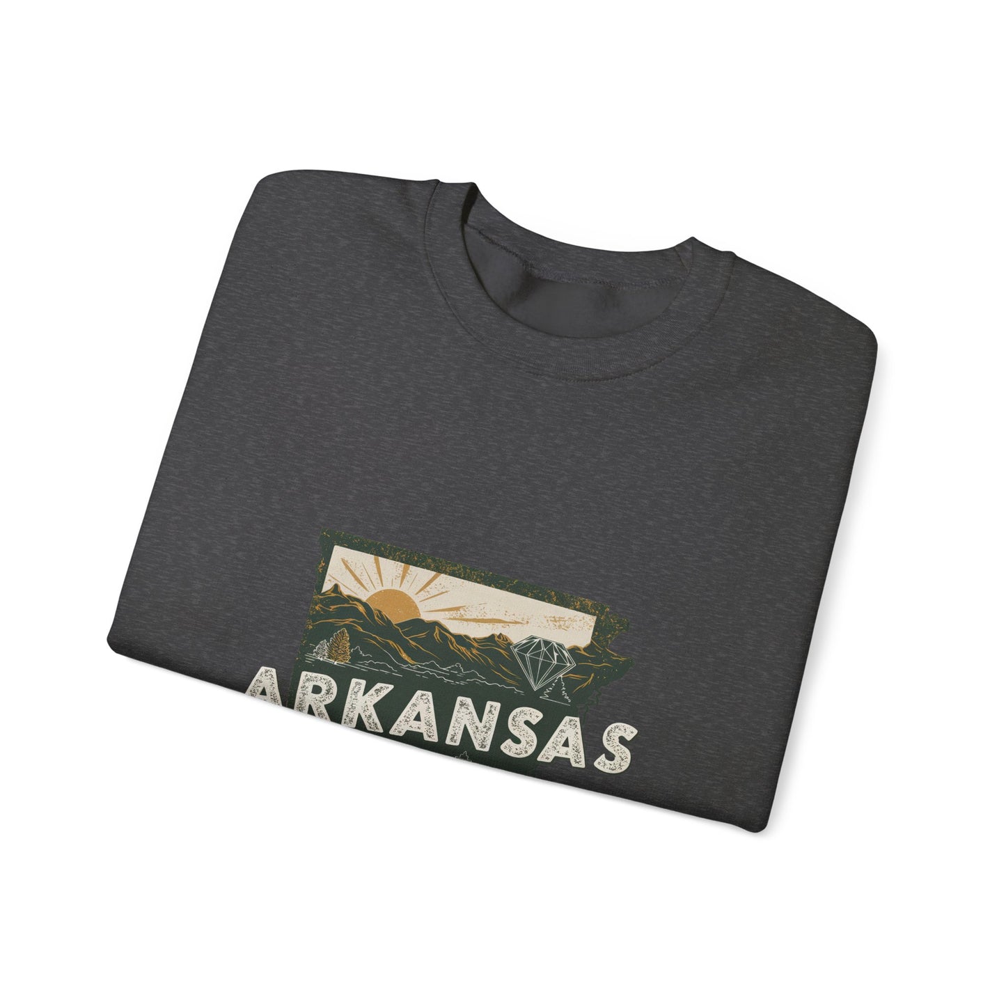 Arkansas Crewneck Sweatshirt | Vintage Outdoor Scenic