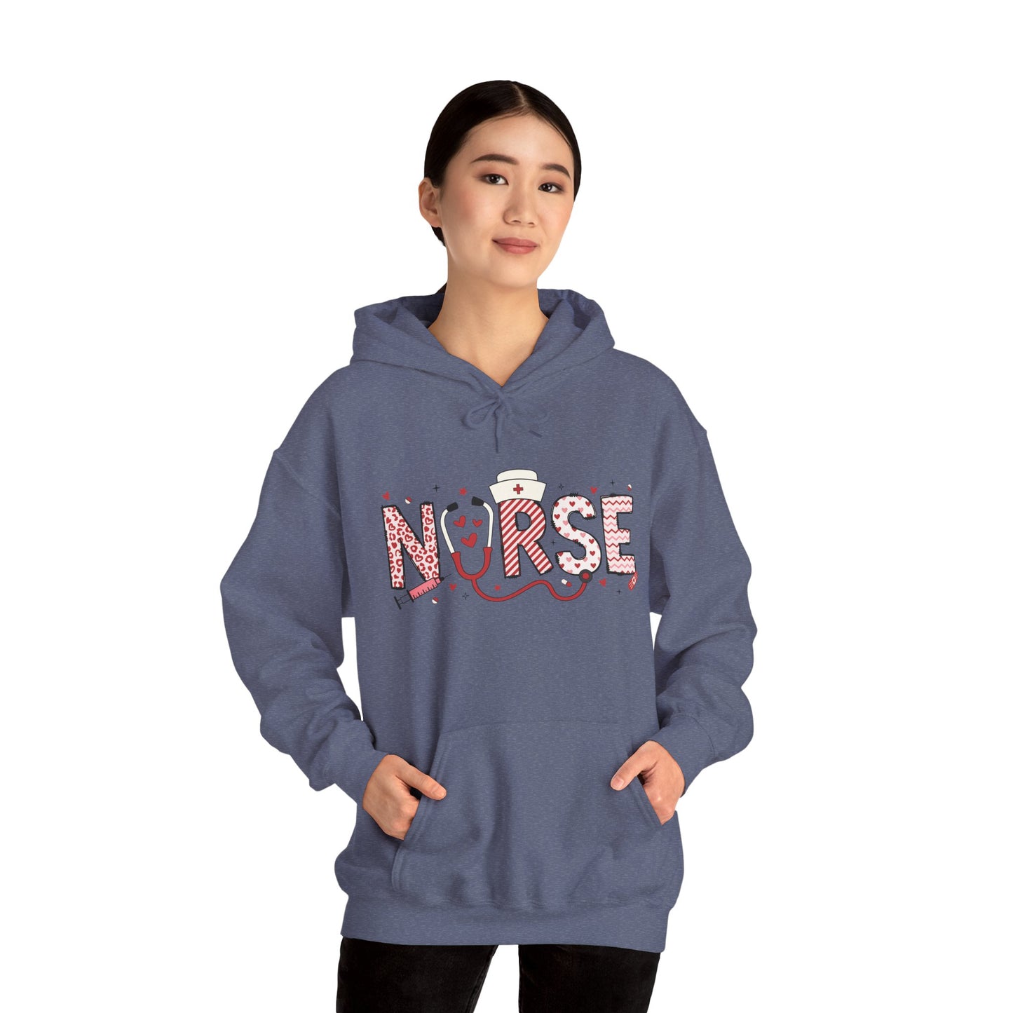 Cozy Unisex Nurse Hoodie - Soft, Warm & Stylish Sweatshirt
