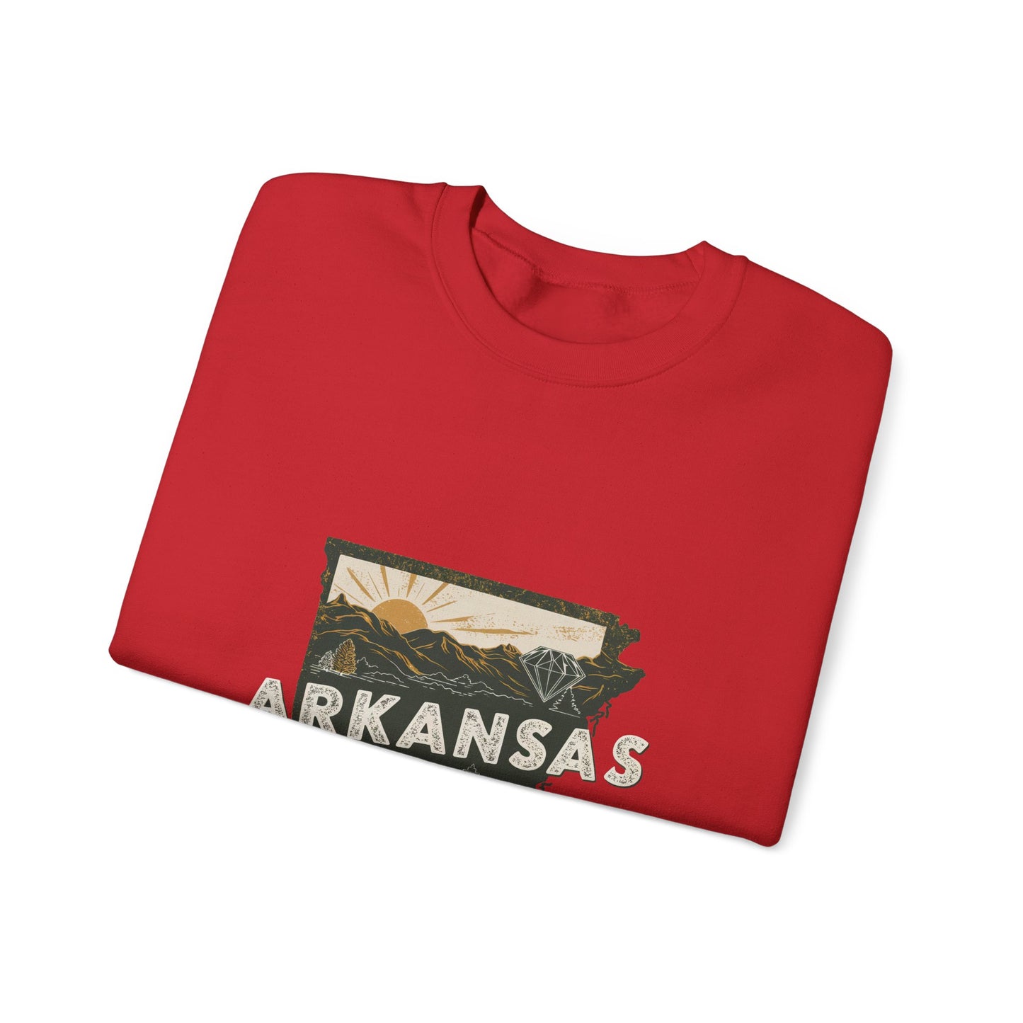 Arkansas Crewneck Sweatshirt | Vintage Outdoor Scenic