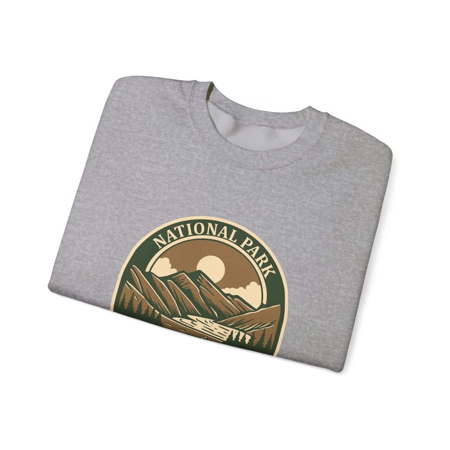Death Valley National Park landscape Sweatshirt | Vintage desert mountains emblem