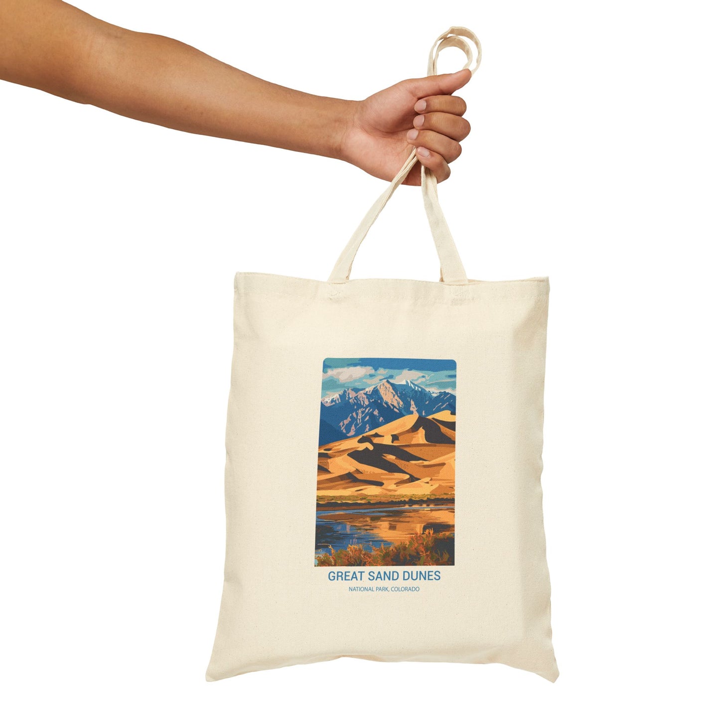 Great Sand Dunes National Park Canvas Tote Bag