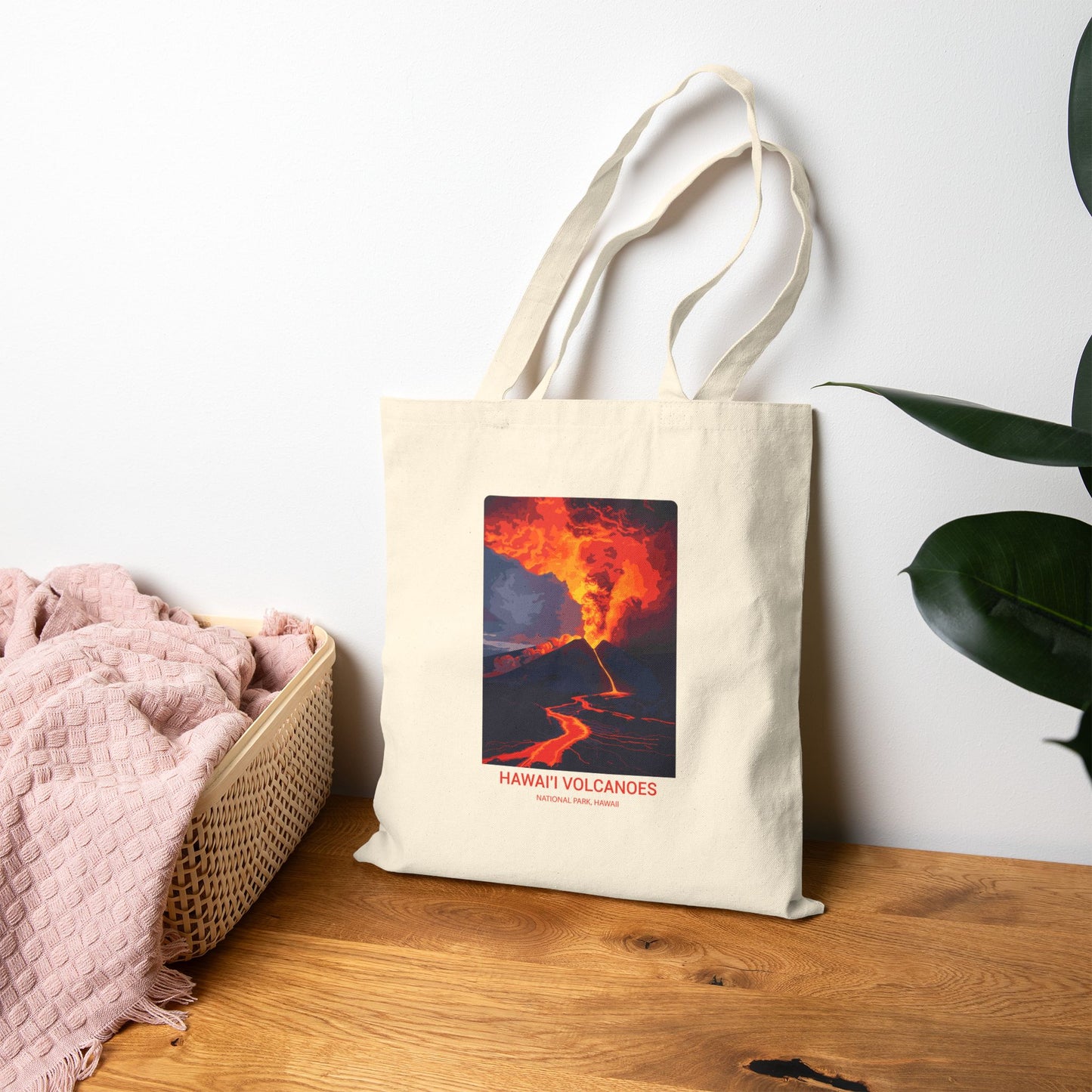 Hawaii Volcanoes National Park Tote Bag