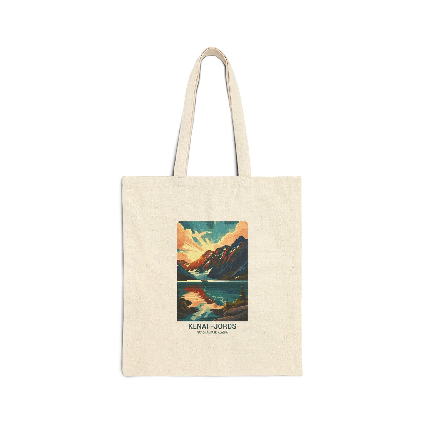 Kenai Fjords National Park Canvas Tote Bag