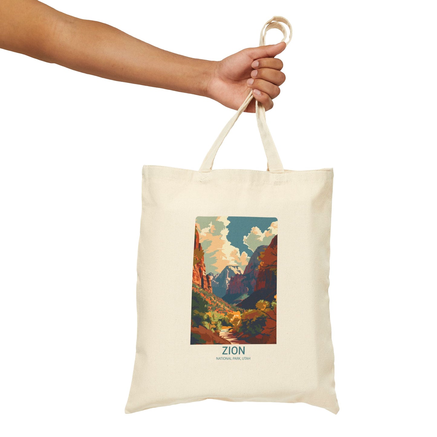Zion National Park Canvas Tote Bag