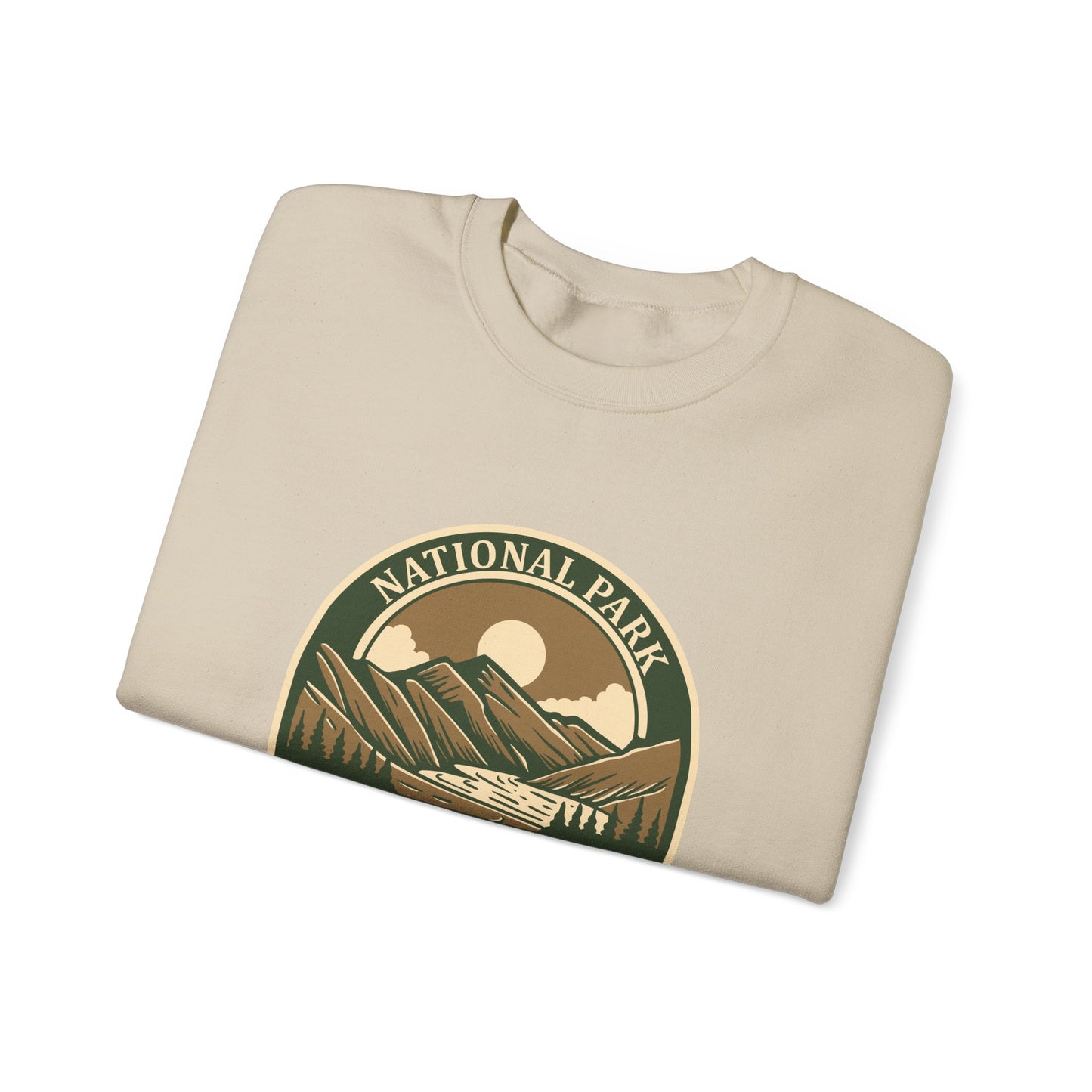 Death Valley National Park landscape Sweatshirt | Vintage desert mountains emblem