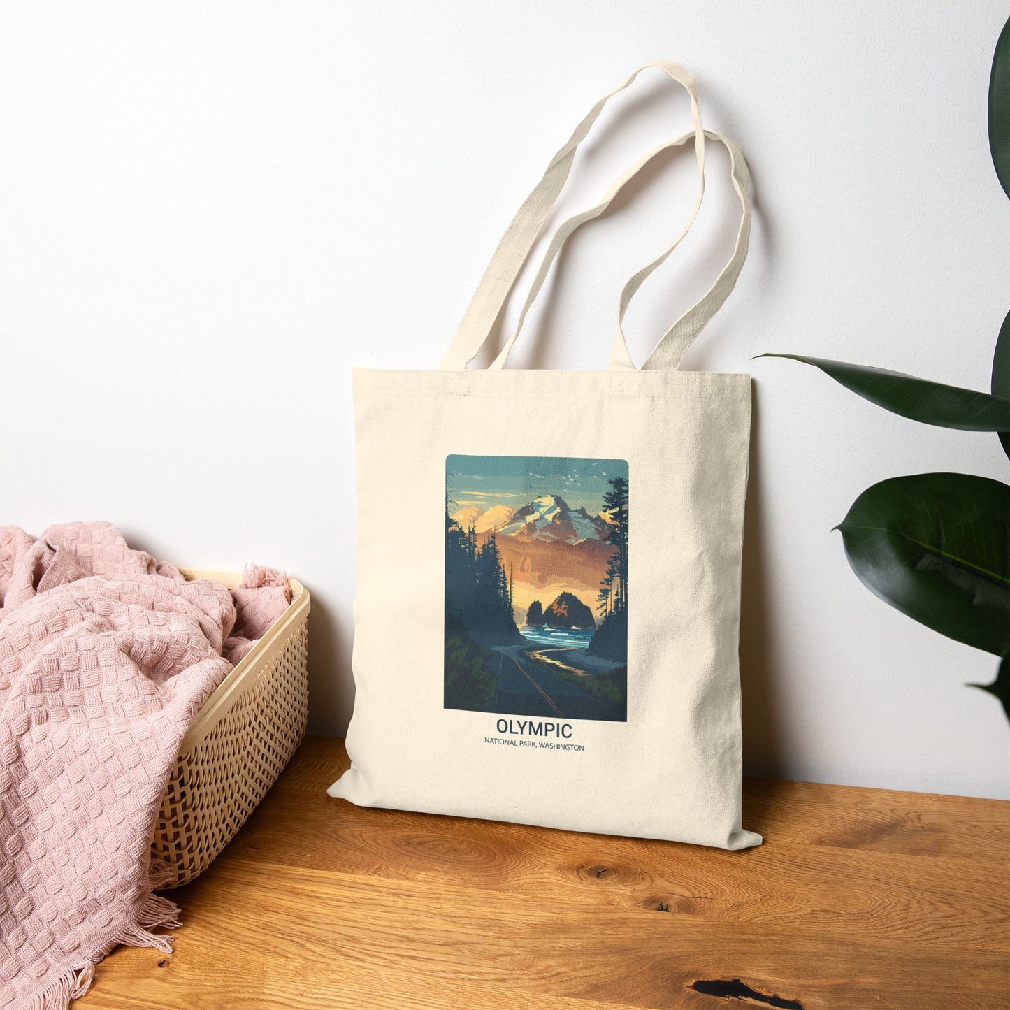 Olympic National Park Canvas Tote Bag
