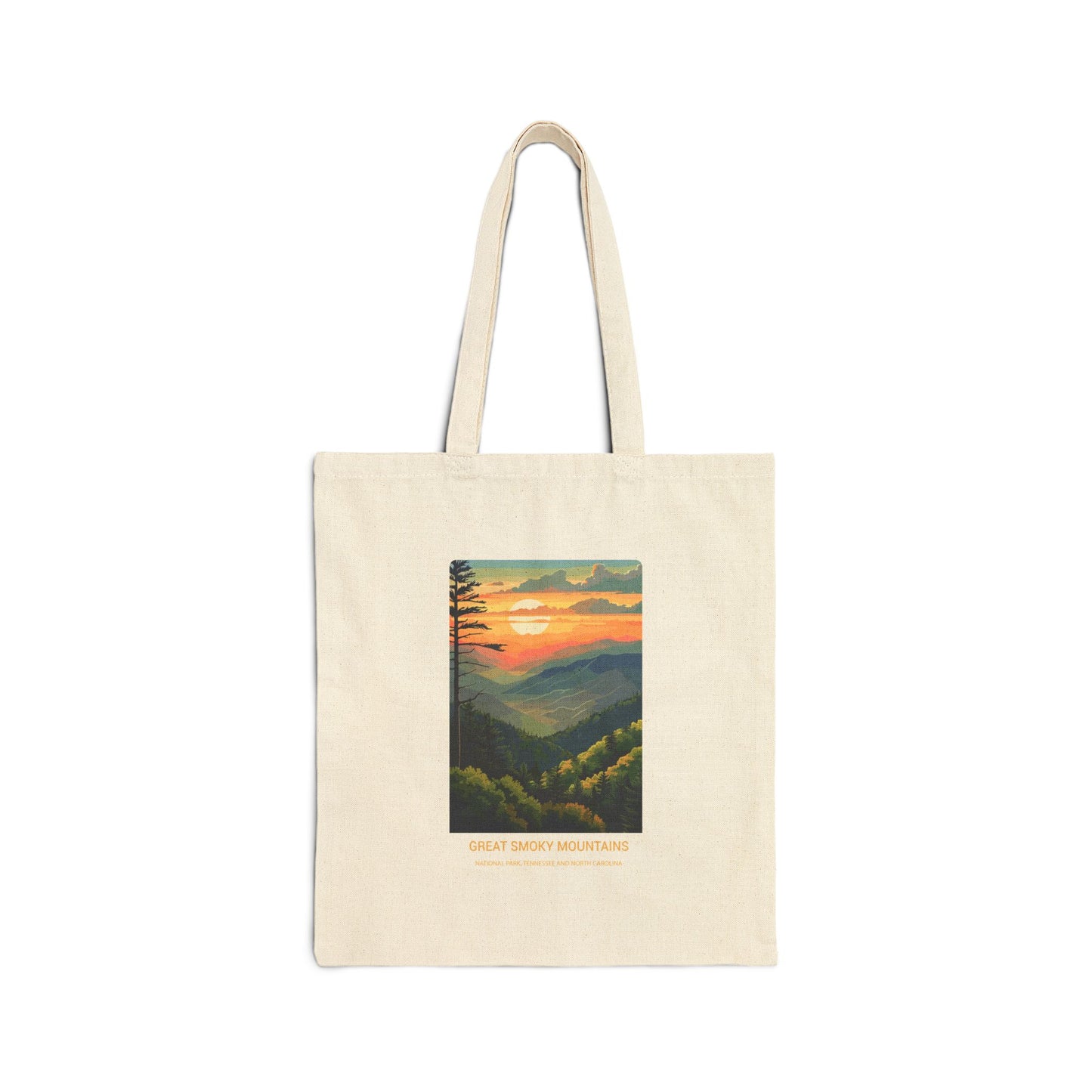 Great Smoky Mountains National Park Canvas Tote Bag