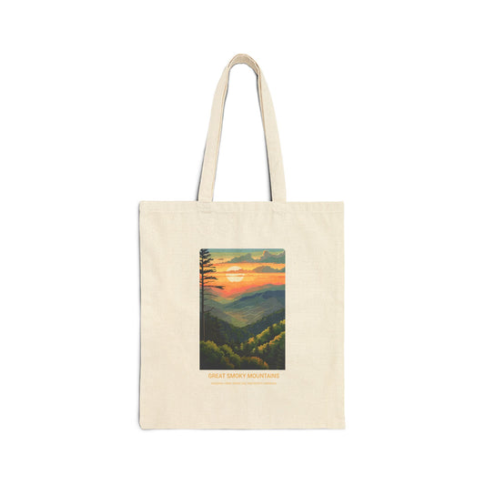 Great Smoky Mountains National Park Canvas Tote Bag