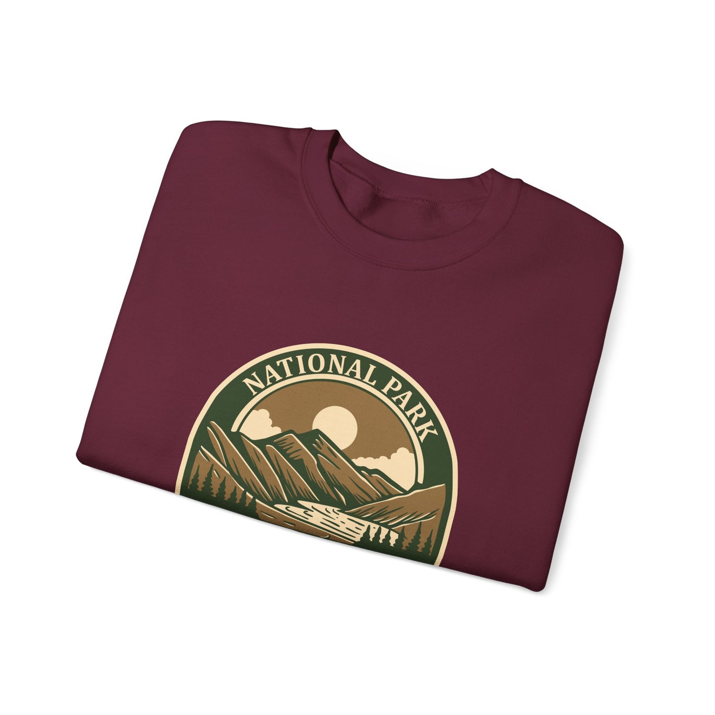 Death Valley National Park landscape Sweatshirt | Vintage desert mountains emblem
