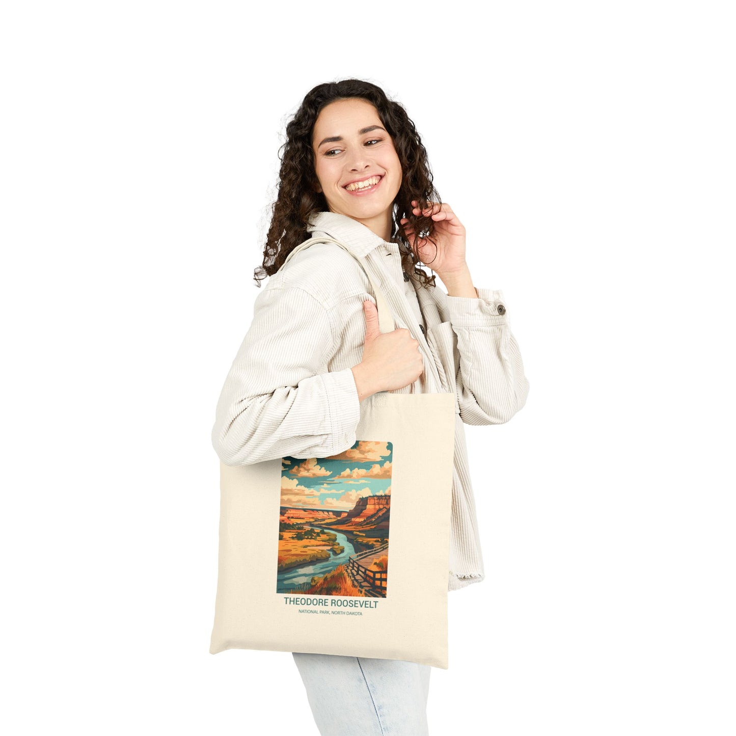 Theodore Roosevelt National Park Canvas Tote