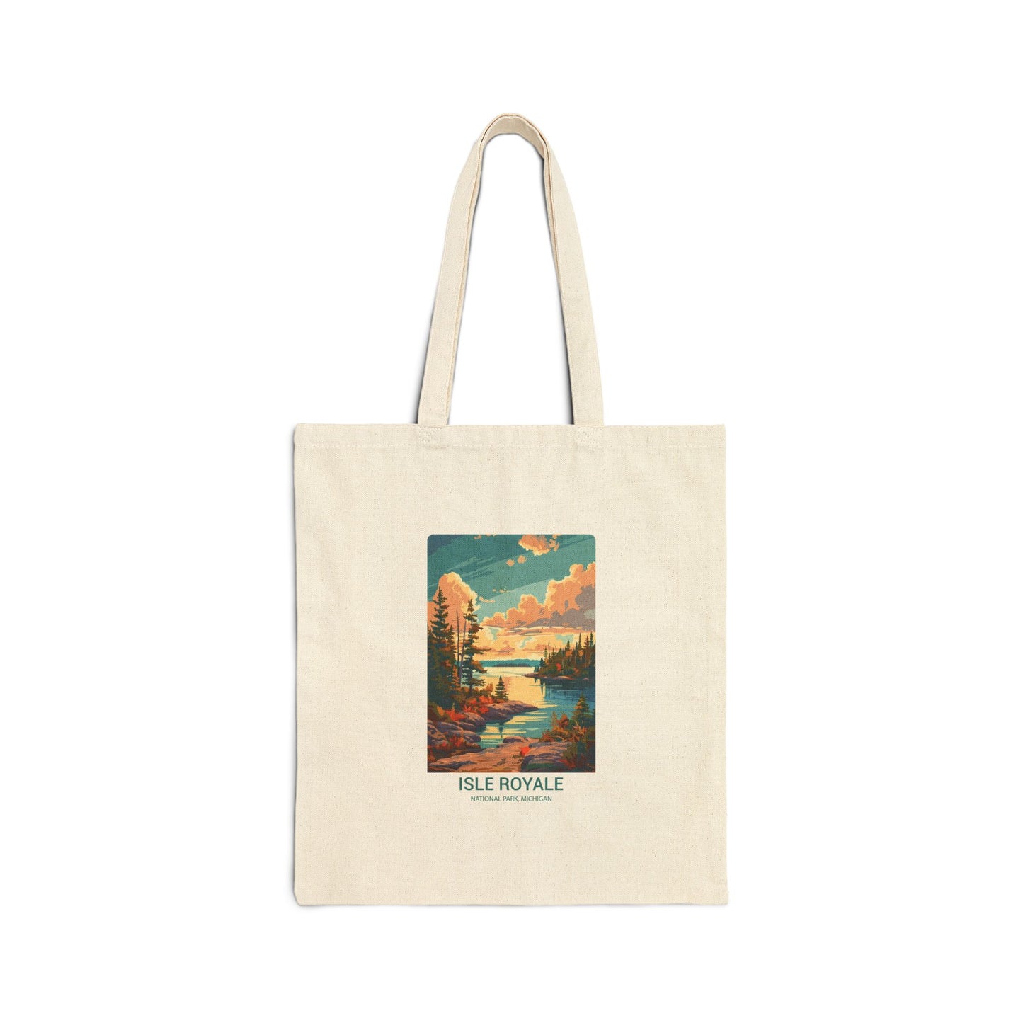 Isle Royale National Park Canvas Tote