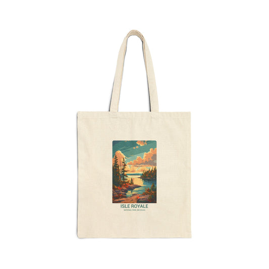 Isle Royale National Park Canvas Tote