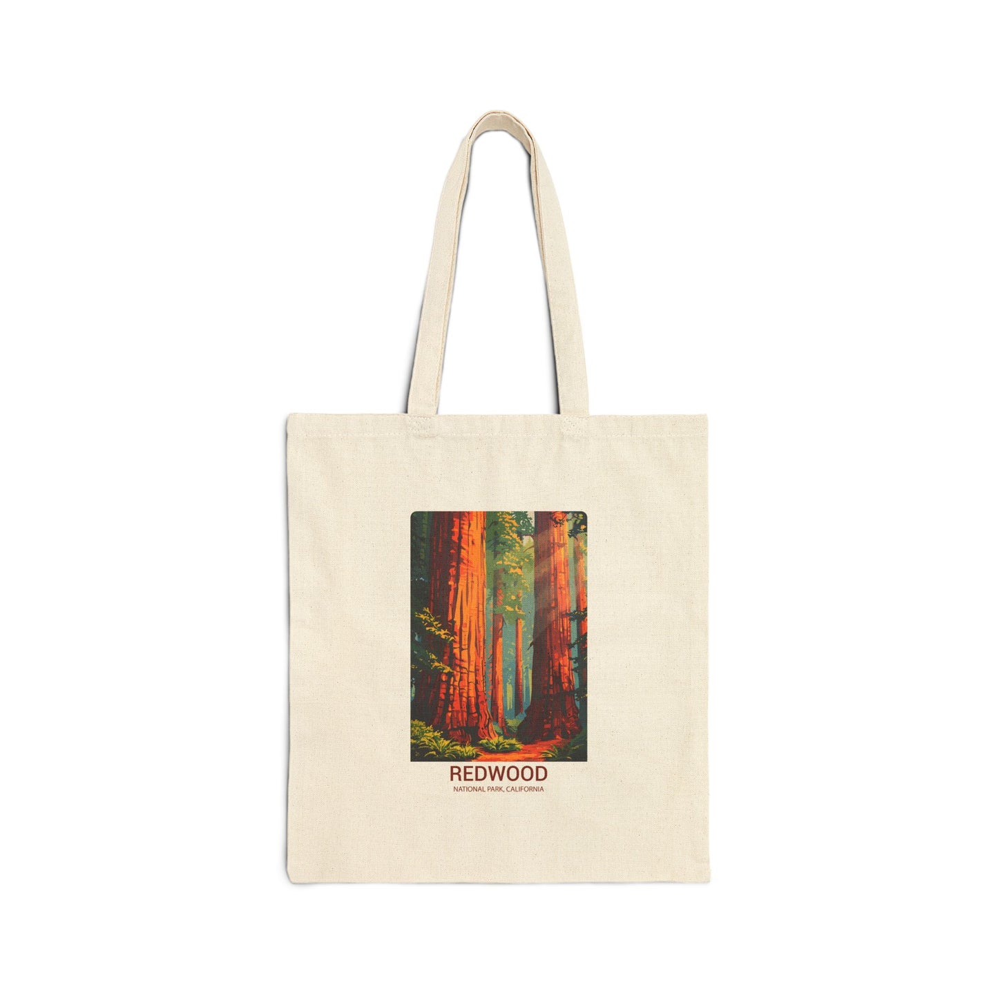 Redwood National Park Canvas Tote Bag