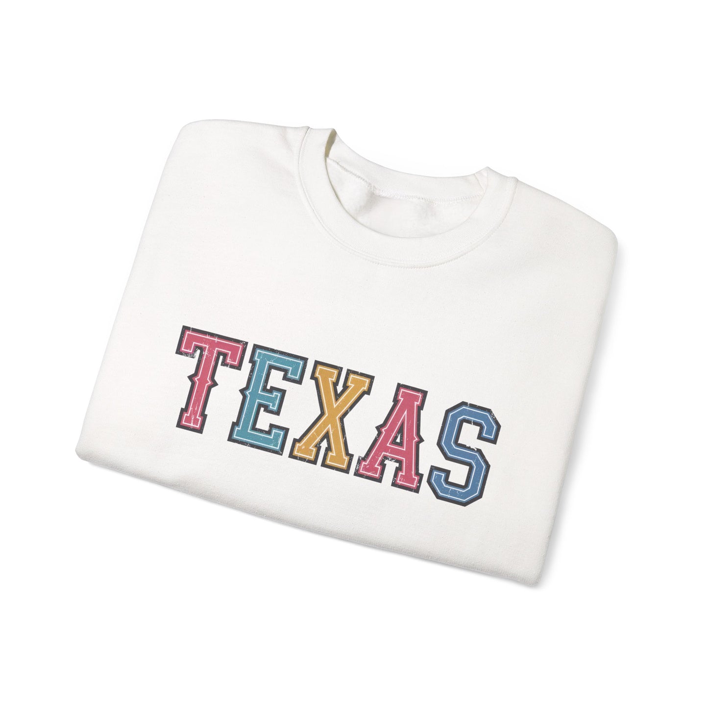 Texas collegiate letters sweatshirt