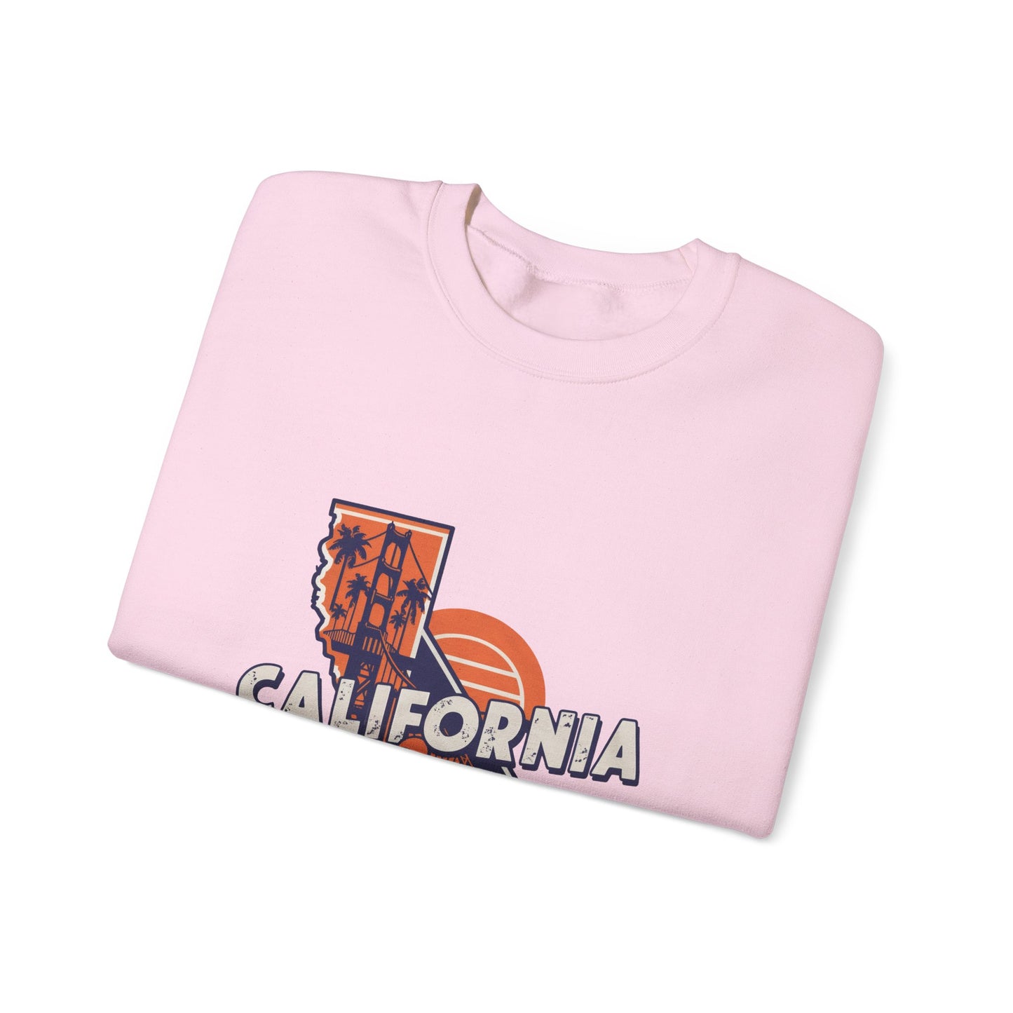 California Crewneck Sweatshirt | Retro Beach Vibes