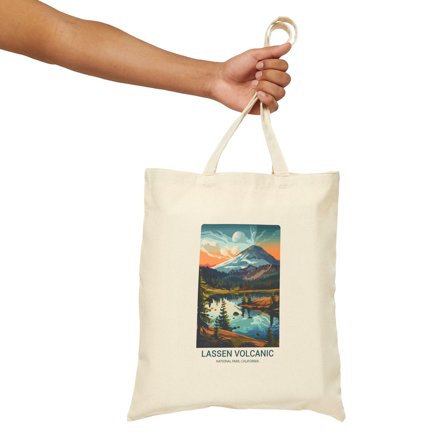 Lassen Volcanic National Park Canvas Tote Bag