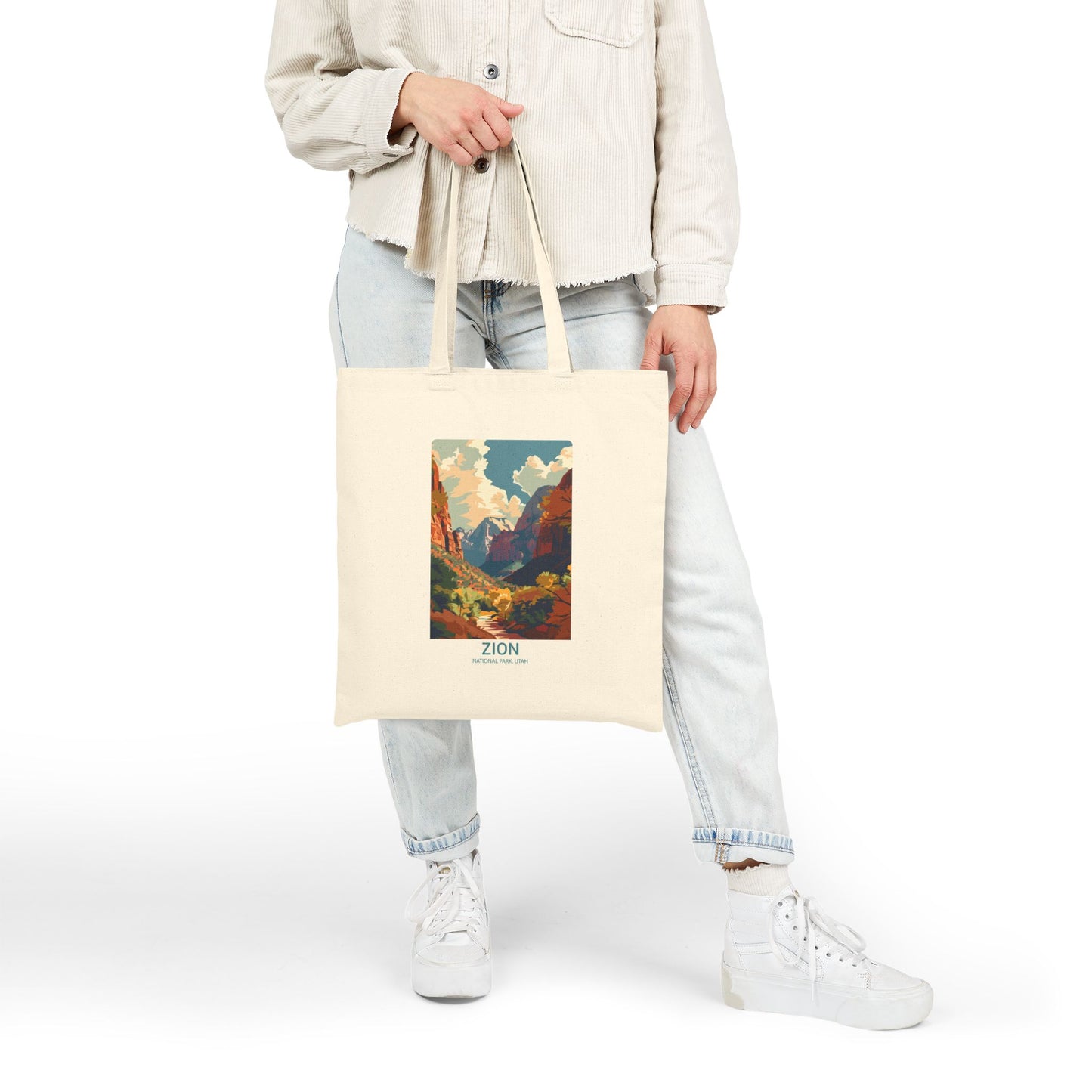 Zion National Park Canvas Tote Bag