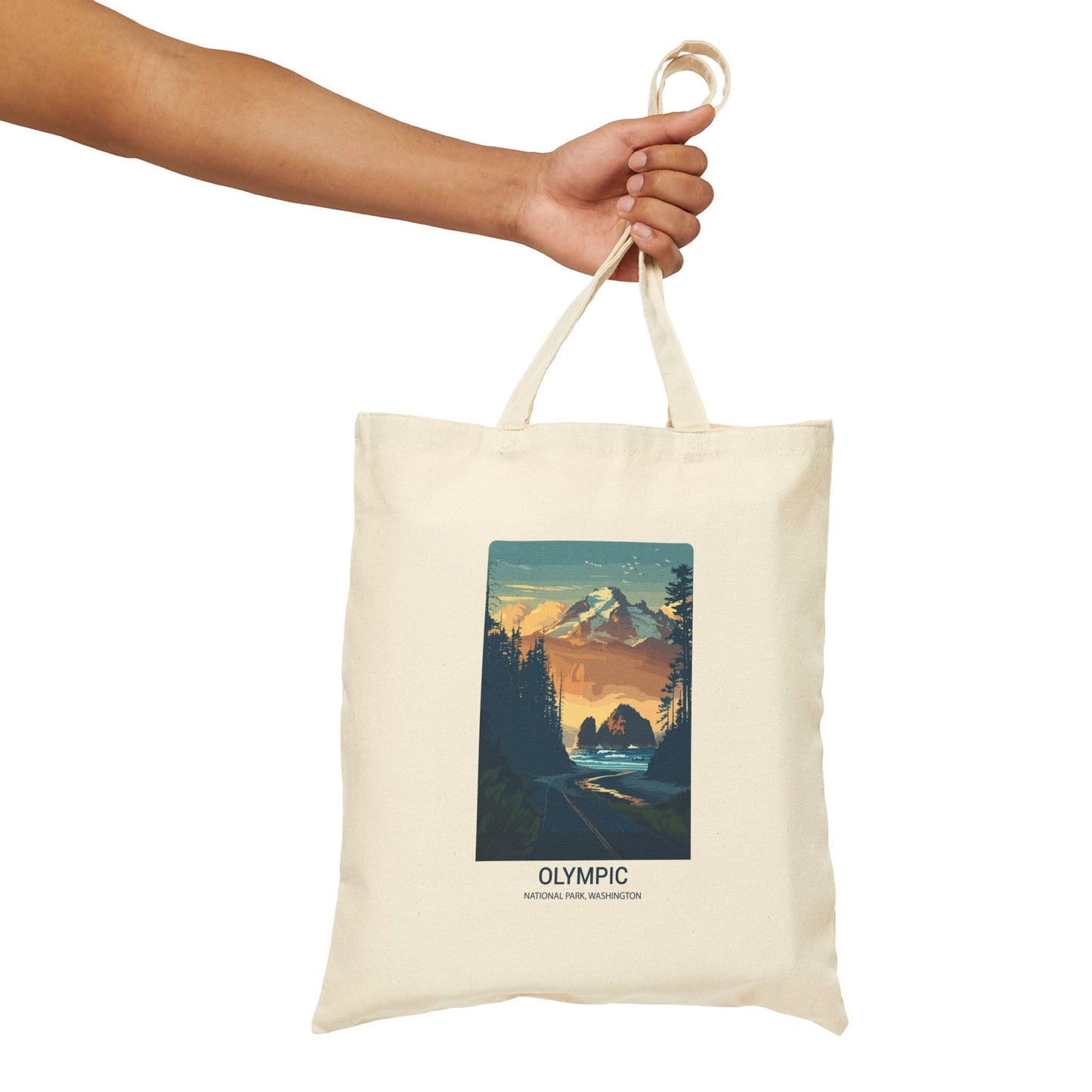 Olympic National Park Canvas Tote Bag