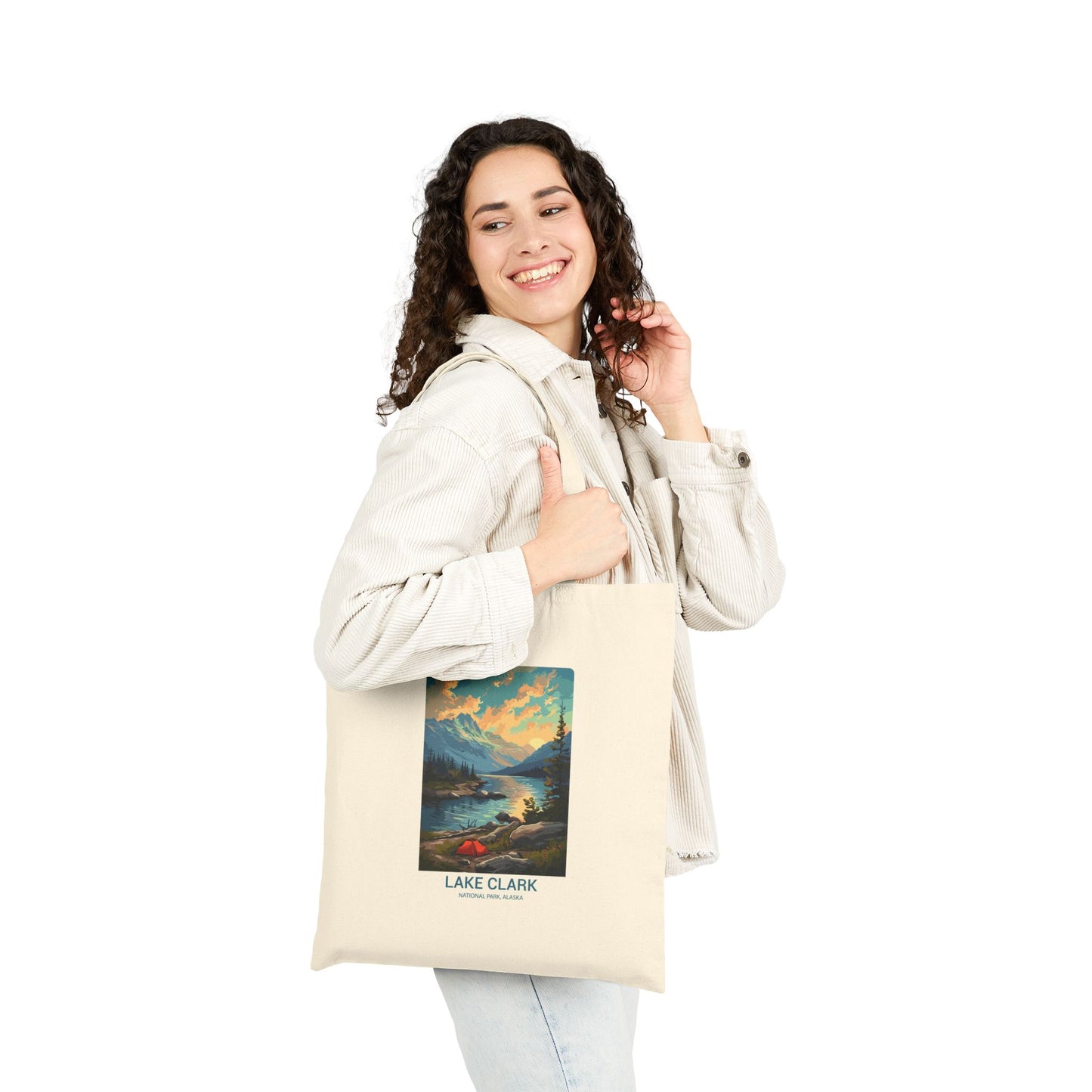 Lake Clark National Park Canvas Tote Bag